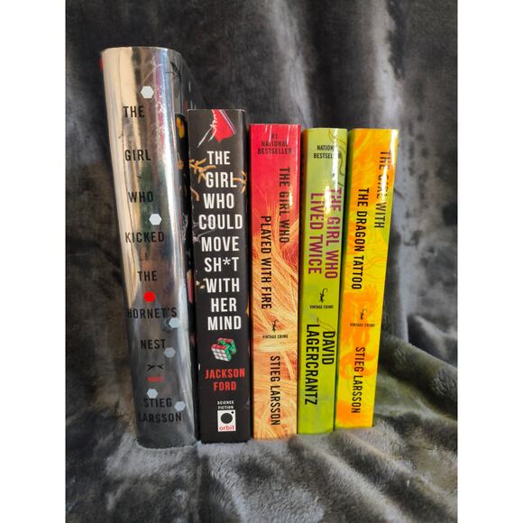 The girl with the dragon tattoo series - 5 Books - Picture 1 of 7